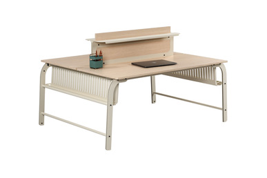 reixa ikili dört ayaklı çalışma masası 140cm