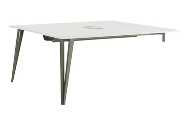 sable iklili çalışma masası 2 ayak 140cm