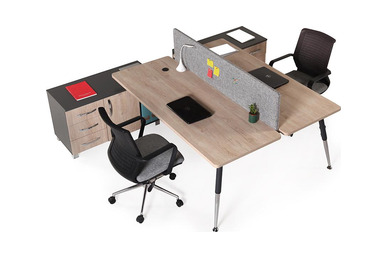 toucher kesonlu kumaş seperatörlü masa 160cm