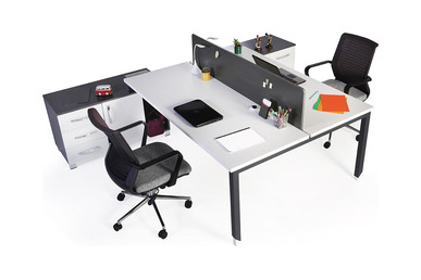 toung ikili etajerli masa 200cm melamin seperatör