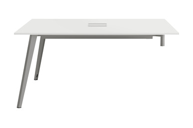 Vega Ikili Çalışma Masası 2 Ayak 140cm - küçük detay görsel 2 - Çoklu Çalışma Masaları