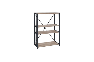 chora ahşap raflı kitaplık