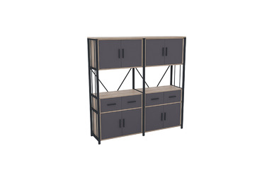 chora modern tasarım ofis dolabı