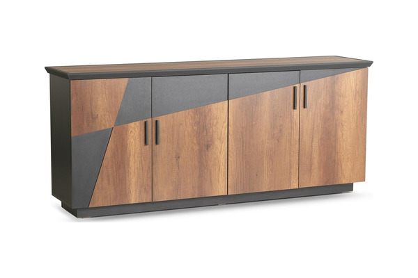 cortege ahşap boy kapaklı yönetici dolabı