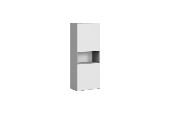 creder metal gövdeli raflı dolap 200h