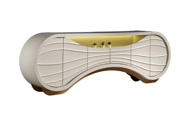 dark dekoratif tasarım makam dolabı - küçük detay görsel 6