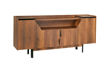 gelade ahşap yönetici dolabı