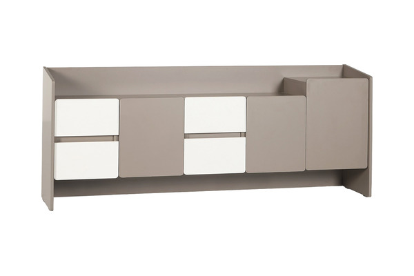 leston ahşap yönetici dolabı