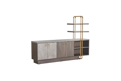 marcelin metal raf detaylı dolap - küçük detay görsel 2