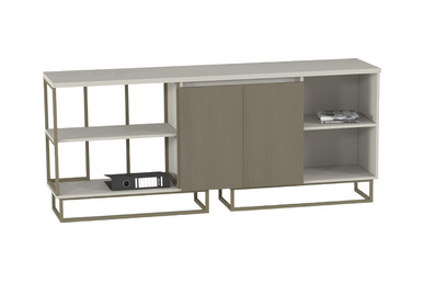 meridian metal detaylı yönetici dolabı