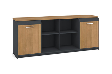 prude ahşap müdür dolabı