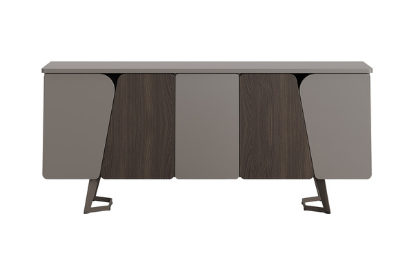 rubble metal ayaklı modern yönetici dolabı - küçük detay görsel 2