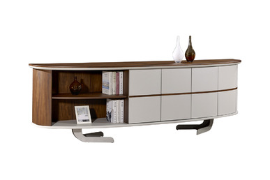 serenity metal detaylı makam dolabı