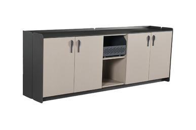 wange ahşap tasarım makam dolabı