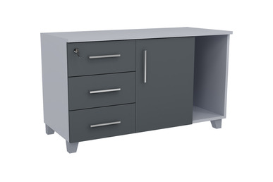 aveonn kapaklı çekmeceli sabit ayaklı etajer