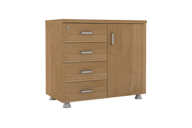 Estante Çekmeceli ve Kapaklı Etajer - Etajerler