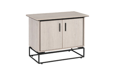 laban profil metal ayaklı yönetici etajeri