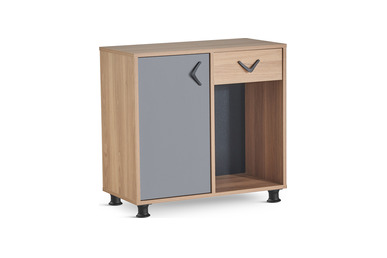 riddle ahşap müdür etajeri