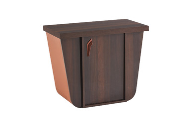 selora deri detaylı makam etajeri