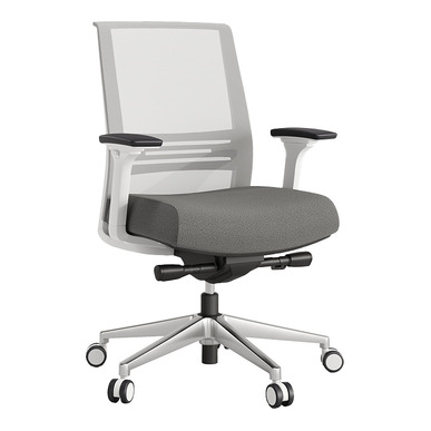 Axento Beyaz Çalışma Koltuğu - Fileli Çalışma Koltukları
