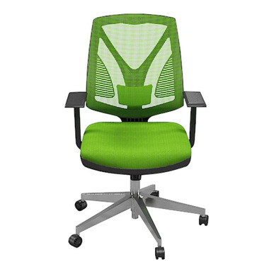 Head Alüminyum Ayak Sabit Kol Bel Destekli Müdür Koltuğu - küçük detay görsel 2 - Fileli Çalışma Koltukları