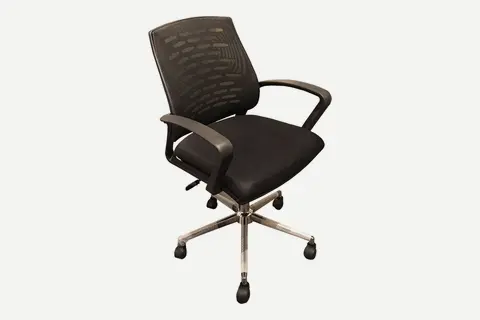 Heart Krom Ayak Ofis Koltuğu