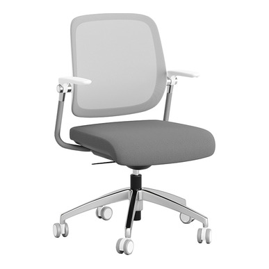 Junmo Beyaz Çalışma Koltuğu - Fileli Çalışma Koltukları