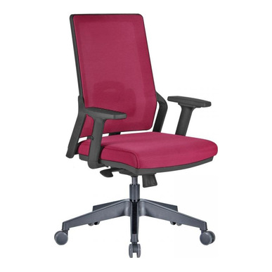 Lawer Ayarlı Kol Senkron Mekanizma Toplantı Koltuğu - Fileli Çalışma Koltukları