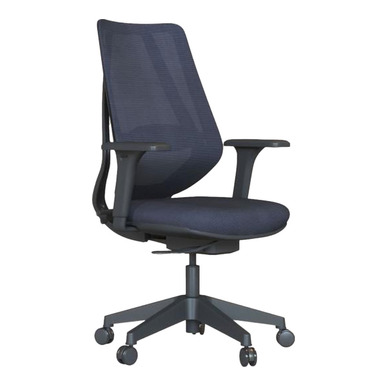 Maxy Bel Destekli Kızaklı Senkron Toplantı Koltuğu - Fileli Çalışma Koltukları