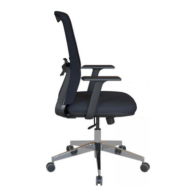 Meshseat Alüminyum Ayak Sabit Kol Çalışma Koltuğu