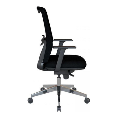 Meshseat Alüminyum Ayak Sabit Kol Senkron Mekanizma Çalışma Koltuğu