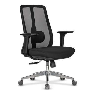 Nandez Fileli Alüminyum Ayak Toplantı Koltuğu - Fileli Çalışma Koltukları