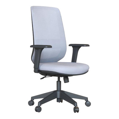 Nesoty Plastik Ayak Ayarlı Kol Toplantı Koltuğu - Fileli Çalışma Koltukları