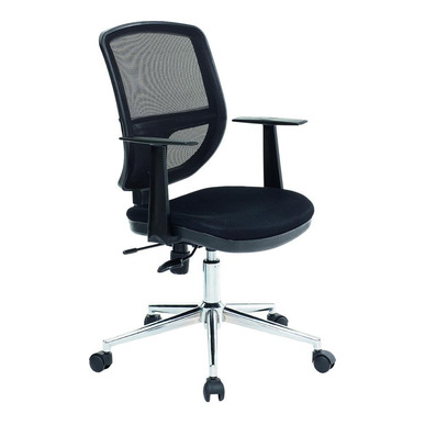 Pastore Fileli Krom Ayaklı Çalışma Koltuğu - Fileli Çalışma Koltukları