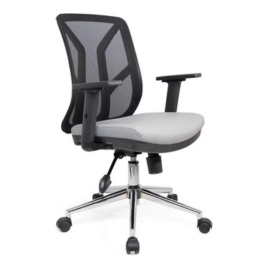 Rein Ayarlı Plastik Kol Krom Ayak Şef Koltuğu - Fileli Çalışma Koltukları