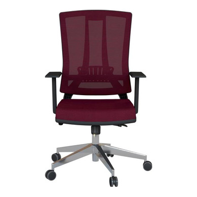 Slant Alüminyum Sabit Kol Çalışma Koltuğu - Fileli Çalışma Koltukları