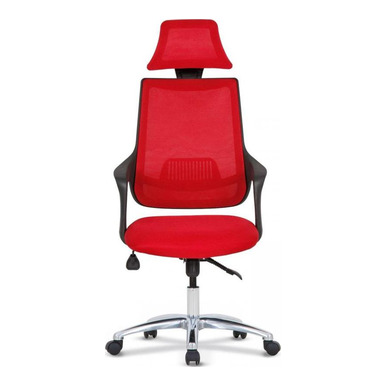 Audit Alüminyum Bel Destekli Başlıklı Yönetici Koltuğu - Fileli Yönetici Koltukları