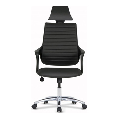 Audit Döşemeli Alüminyum Ayak Tek Kollu Başlıklı Yönetici Koltuğu - Fileli Yönetici Koltukları