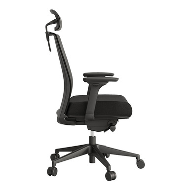 Axento Başlıklı Siyah Çalışma Koltuğu - küçük detay görsel 2 - Fileli Yönetici Koltukları