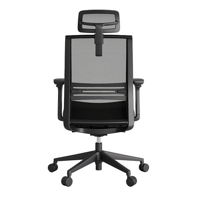 Axento Başlıklı Siyah Çalışma Koltuğu - küçük detay görsel 4 - Fileli Yönetici Koltukları