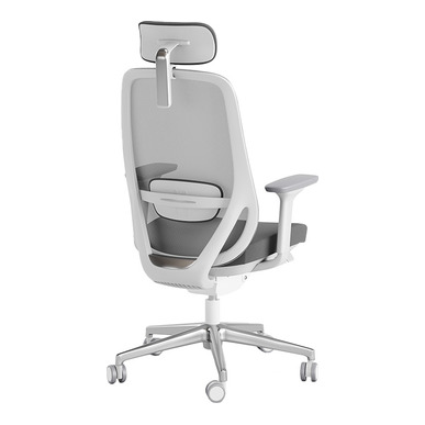 Gamarin Başlıklı Beyaz Çalışma Koltuğu - küçük detay görsel 3 - Fileli Yönetici Koltukları