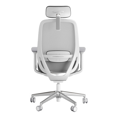 Gamarin Başlıklı Beyaz Çalışma Koltuğu - küçük detay görsel 4 - Fileli Yönetici Koltukları