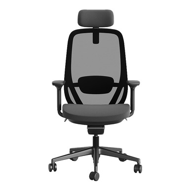 Gamarin Başlıklı Siyah Çalışma Koltuğu - küçük detay görsel 2 - Fileli Yönetici Koltukları