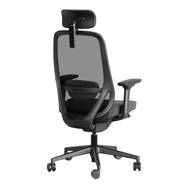 Gamarin Başlıklı Siyah Çalışma Koltuğu - küçük detay görsel 3 - Fileli Yönetici Koltukları