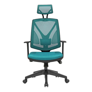 Head Plastik Ayak Sabit Kol Bel Destekli Başlıklı Senkron Mekanizma Müdür Koltuğu - küçük detay görsel 3 - Fileli Yönetici Koltukları