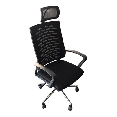 Heart Başlıklı Krom Ayak Müdür Koltuğu - küçük detay görsel 5 - Fileli Yönetici Koltukları