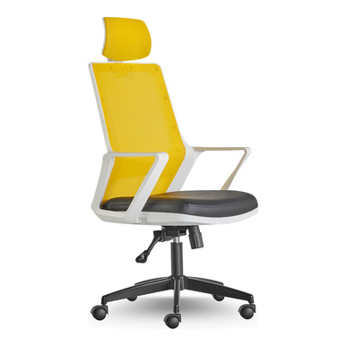 Kong Metal Siyah Ayak Müdür Koltuğu - Fileli Yönetici Koltukları