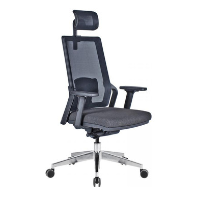 Laver Alüminyum Oturma Derinliği Ayarlanabilir Yönetici Koltuğu - Fileli Yönetici Koltukları