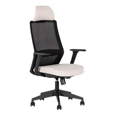 Lipan Başlıklı File Döşemeli Müdür Koltuğu - Fileli Yönetici Koltukları