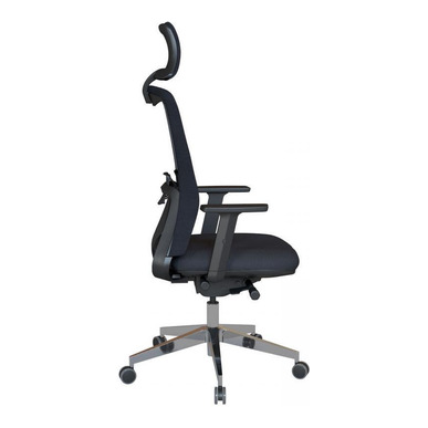 Meshseat Alüminyum Ayak Ayarlı Kol Kızaklı Senkron Mekanizma Yönetici Koltuğu